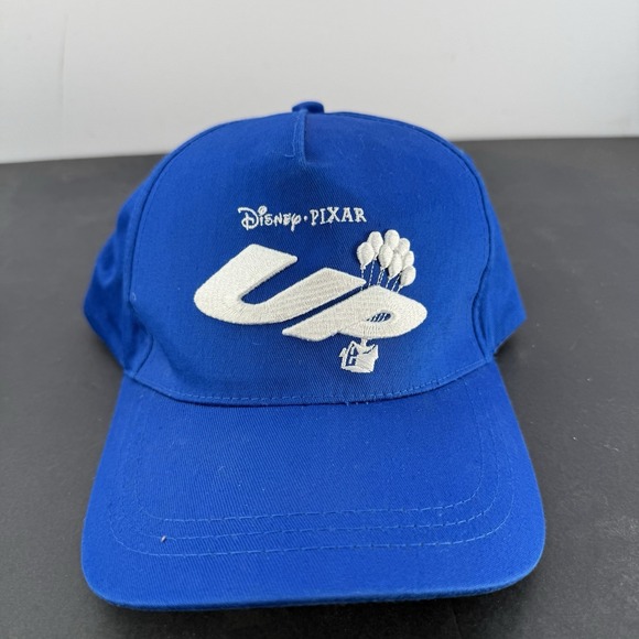 Disney Other - Disney Pixar UP Vintage Movie Hat One Size Fits All  Blue Hat